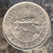 1992 Bailiwick Of Jersey 10p