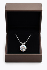 3ct Pendant Necklace White