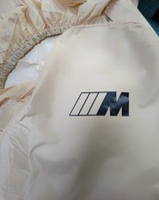 BM M Sport Logo Waterproof Premium LARGE BEIGE Cream Nude Front Car Seat Cover