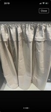 Beige Mini Check Under Counter