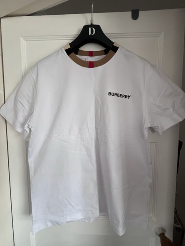 Burberry men white cotton - men’s,
