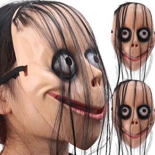 Scary mask exaggerated - scary,