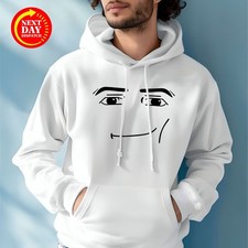 Roblox Face Hoodie Printed