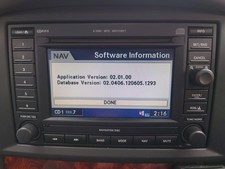 Jeep Wk Grand Cherokee Mk3 Oem Satellite Navigation Sat Nav Head Unit 2005-2010