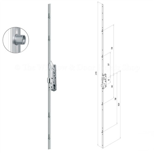 Multipoint door lock - multipoint, fuhr