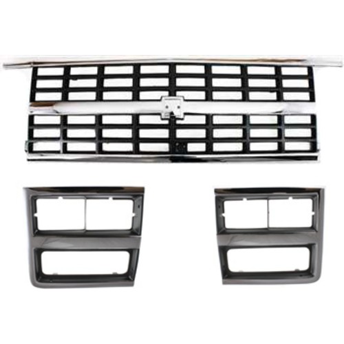 Grille and headlight door kit - and,