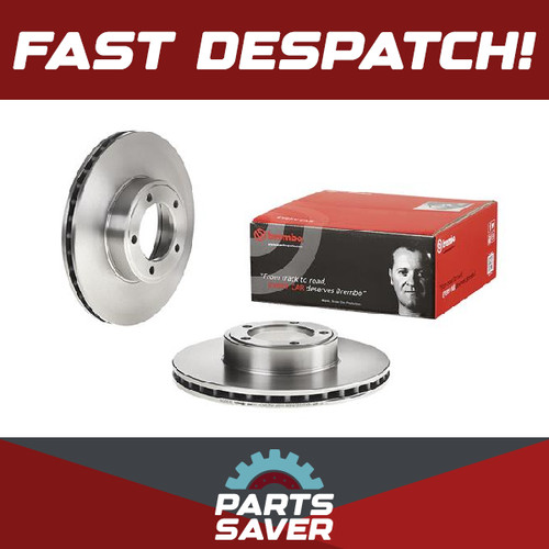 Brake discs pair vented - discs,