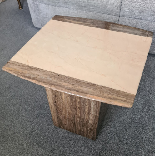 Square marble coffee table - square,