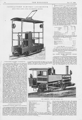 Pike peak railway - railway, rack