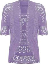 Womens Knitted Short Sleeve