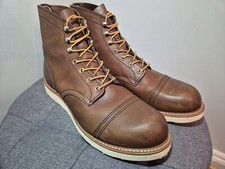 Red Wing Iron Ranger 8088 Amber Harness Boots Traction Tread UK 11 US 12 EU 46