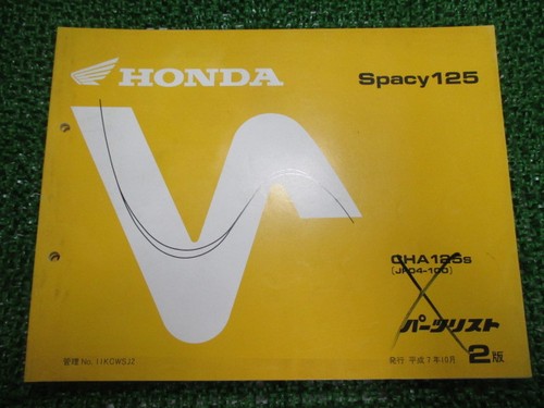 Spacy 125 parts - parts, list