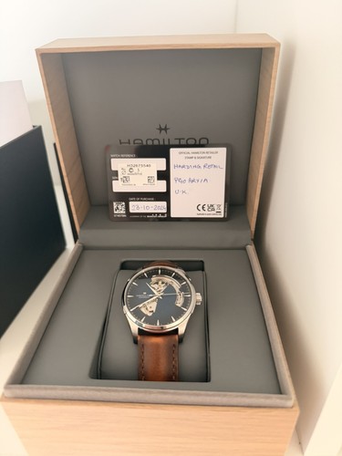 Hamilton jazzmaster open heart - hamilton,