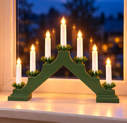 Christmas workshop green - christmas,