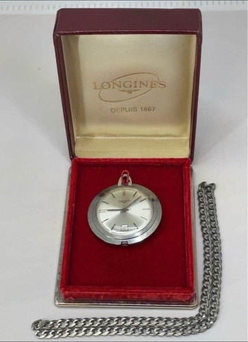 Longines pocket watch vintage - longines,