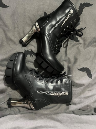 New rock leather victorian - rock,