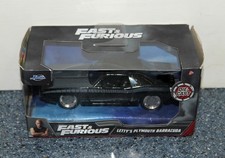 Letty's Plymouth Barracuda Hemi - Black Fast and Furious Jada 1/32 Scale 97206