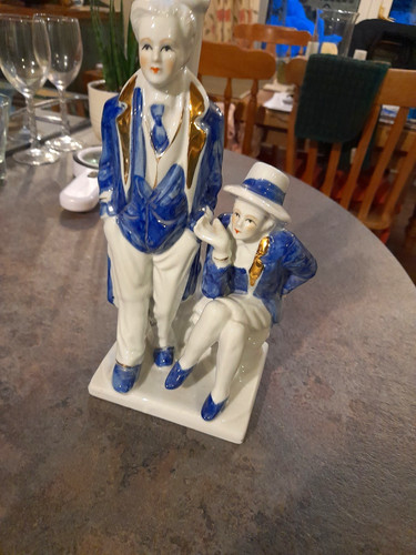 Ceramic figurine man - ceramic,