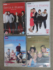 Gavin & Stacey Complete BBC TV Series 1,2 & 3 + Xmas Special DVD Bundle   (D147)