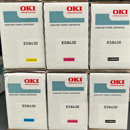 Oki es8430 cmyk toner - oki,