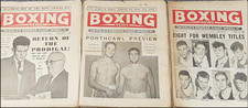Boxing News - 40 issues from 1959 :Henry Cooper & Terry Spinks feature