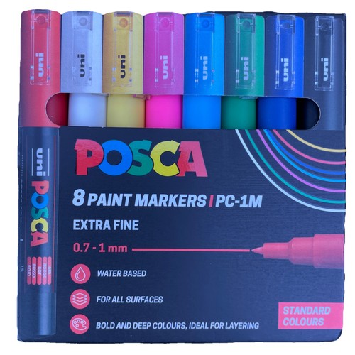 Uni posca paint marker - paint, pens