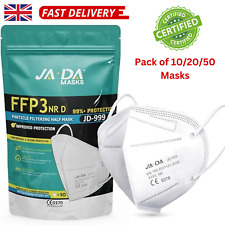 FFP3 Face Mask with Ear Loops Dust Mask | CE & UK Certified | High Protection