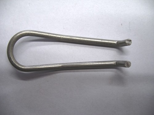 Tension spring the arm of - on,