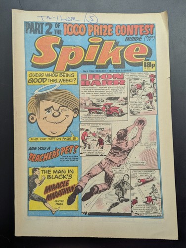 Spike comic 26th - no,