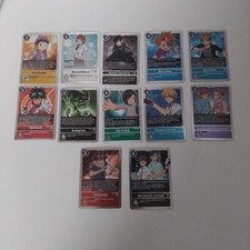 Digimon TCG Character Bundle X12 Holo Rare Cards 