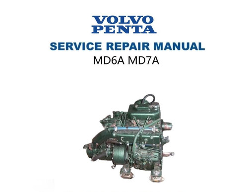Volvo penta md6a - md7a, service