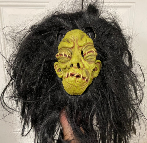 Shrunken head halloween rubber - shrunken,