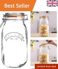 2 Litre Airtight Glass Storage