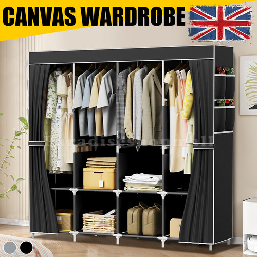 Large fabric closet organizer - large,