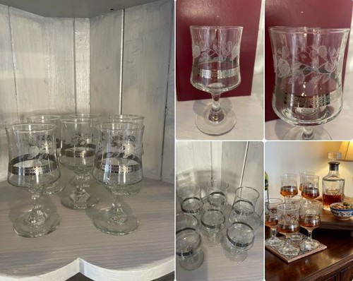 Vintage dema glass - dema, "silver