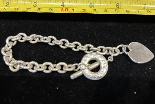 Tiffany silver heart - co,,
