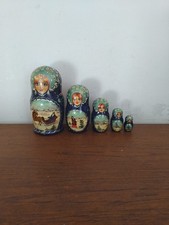 Vintage russian dolls - dolls, x5
