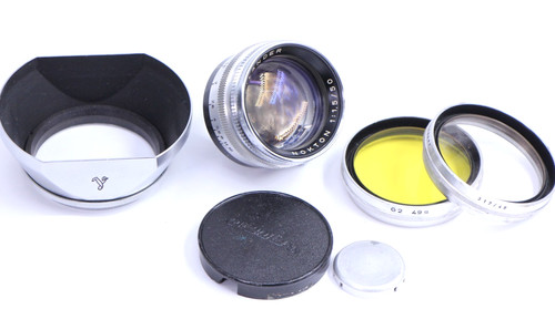 Voigtlander nokton 5 lens - nokton, 50/1.5