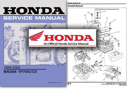 Honda vf750 magna - vf750, service