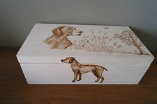 Wooden box hand crafted