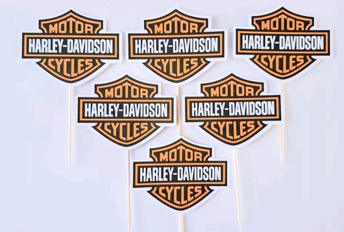 Harley davidson cupcake - harley,