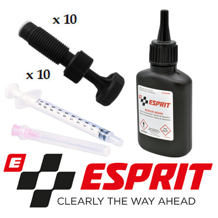 Esprit windscreen repair - windscreen, resin