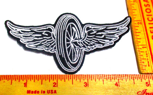 Winged wheel patch classic - patch, old