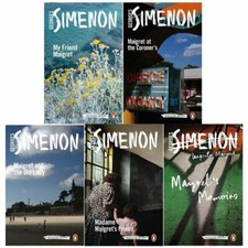 Georges Simenon inspector maigret series 7 :31 to 35 books collection set PB NEW