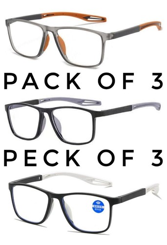 Pack mens non slip readers - pack,