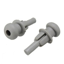 2x Plastic Grey Parcel Shelf