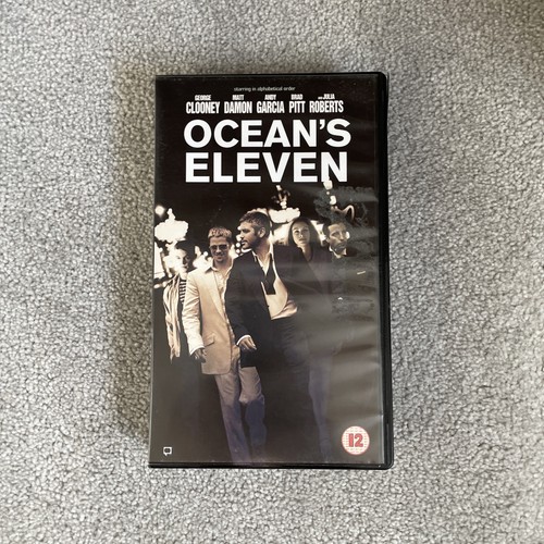 Oceans eleven vhs video tape - oceans,