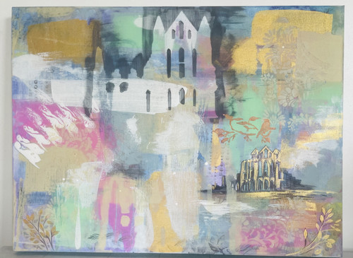 Modern abstract painting - abstract,