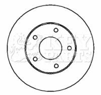 Key parts kbd4327 brake disc - key,
