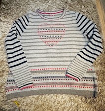 LADIES WHITE STUFF JUMPER SIZE 14 Really Lovely Condition